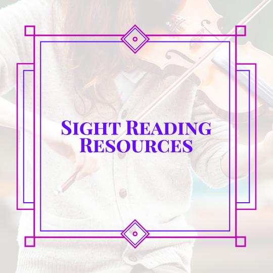 Sight Reading Resources