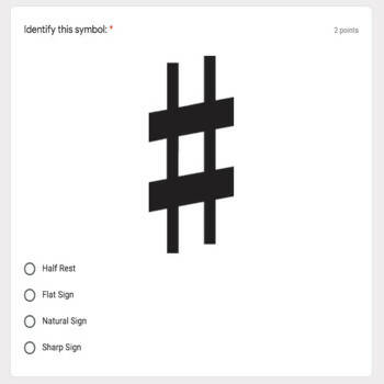 Google Classroom DIGITAL Music Theory Lesson 26: The Sharp Sign - Self ...