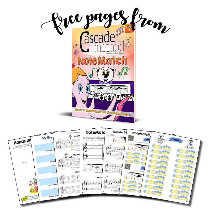NoteMatch Book 1 (Free Pages) Music Teacher Resources