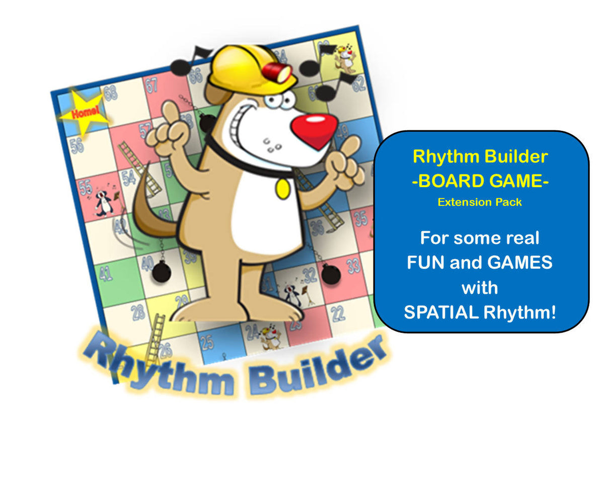 Rhythm Builder Board Game extension kit Music Teacher Resources