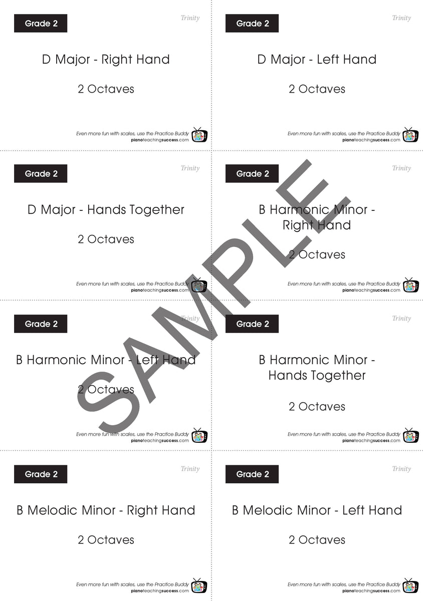 trinity grade 2 piano scales pdf