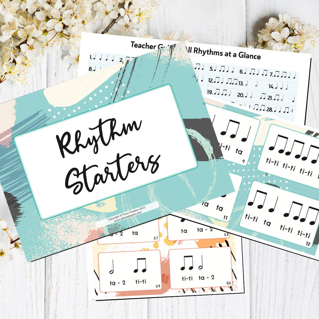 Rhythm Starters Cards Pack – Music Teacher Resources