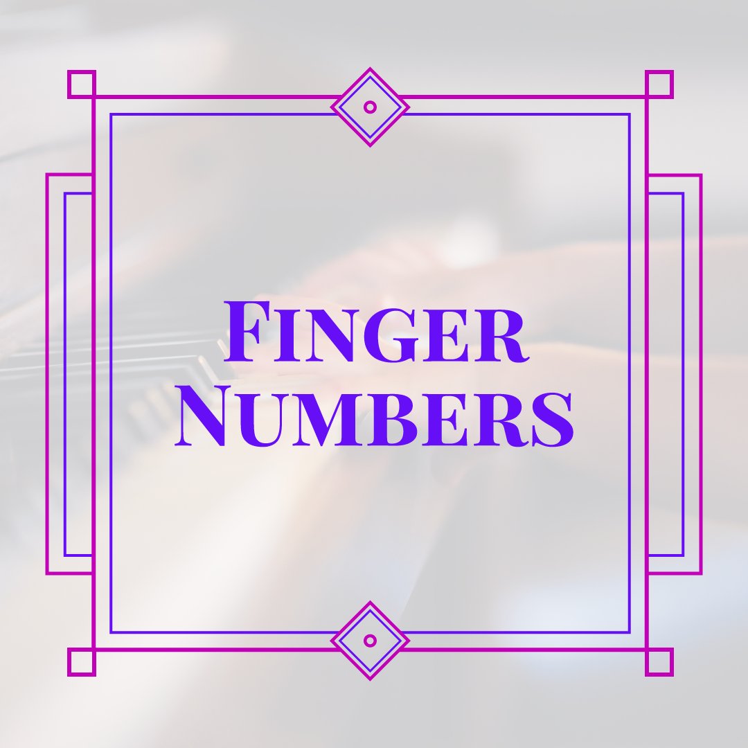 Finger Numbers – Music Teacher Resources