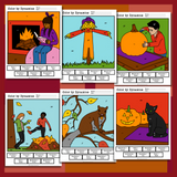 Fall Themed Color by Dynamics Worksheets - Music Dynamics Activities