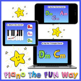 Boom Cards: Minor Chord Shapes (Triangle, Flat Line, Curve)