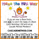 Boom Cards: Candy Corn Puzzles Notes Level 3