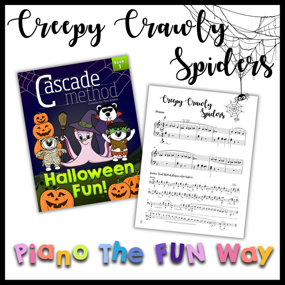 Creepy Crawly Spiders by Tara Boykin