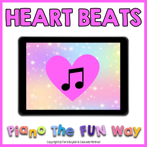 Boom Cards: Heart Beats (Bingo Style)