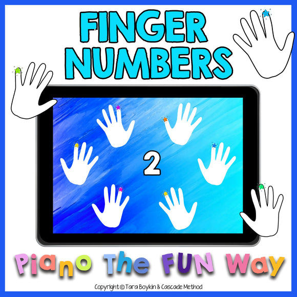 Finger Numbers Riddle Boom Cards: Identifying Finger Numbers (Right and Left Hand) – Music ...