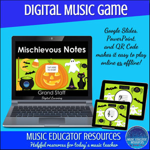 Mischievous Notes | Grand Staff | Interactive Digital Music Game