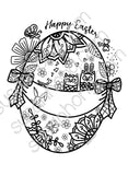 Easter Mandala Coloring Page and Marketing Bundle