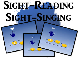 Skip and Step Sight Reading for Beginners (Coloured)