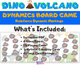Dino Volcano Dynamics Board Game