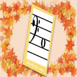 Digital Music Theory Flash Cards (Thanksgiving Edition