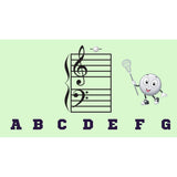 Digital Interactive Music Game: Sporting Music Notes