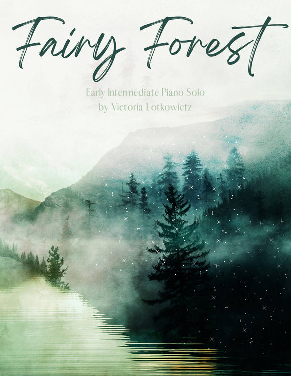 Fairy Forest - (Early Intermediate Piano Solo) Studio License