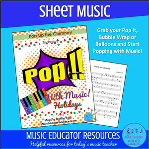 Pop Up the Chimney | Pop With Music Holidays | Sheet Music | Unlimited Studio License