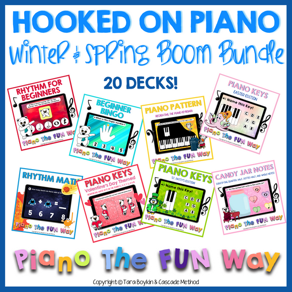 BC Bundle: Hooked on Piano Bundle (Winter and Spring)