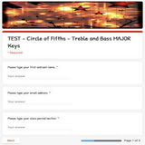 Google Classroom DIGITAL Music Theory Lesson 42 TEST UNIT 10 - Self-Grading