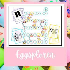 Eggsplorer | Note Reading Easter Game