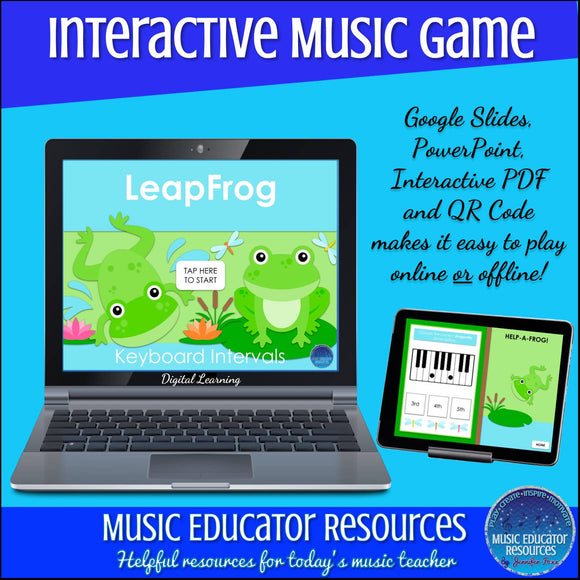 LeapFrog | Keyboard Intervals | Interactive Digital Music Game