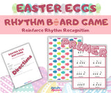 Easter Eggs Rhythm Board Game