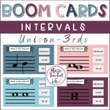 INTERVAL BOOM CARDS: Unison - 3rds