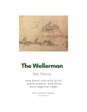 THE WELLERMAN (Sea Shanty) MULTIPLE LEVEL piano solo with lyrics & chord symbols, arr. by JudisPiano - studio license