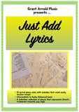 Just Add Lyrics - Studio Licence Version (A collection of my best melodies)