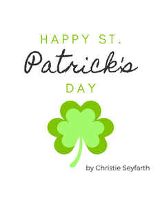 Happy St Patrick's Day: A Pre-staff & Early Elementary Solo (piano, voice, guitar, ukulele)