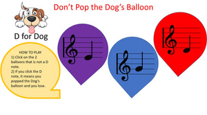 Don't Pop the Animal's Balloon