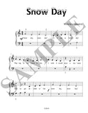 Snow Day - Elementary Piano Solo with Teacher Duet (Studio License)