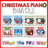 Boom Cards: Christmas Piano Bundle