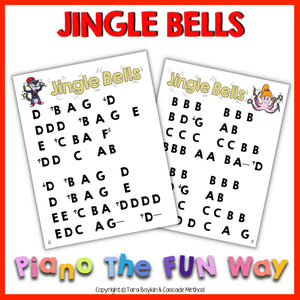 Piano Sheet: Jingle Bells