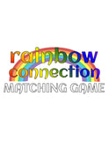 Rainbow Connection Term Matching Card Game