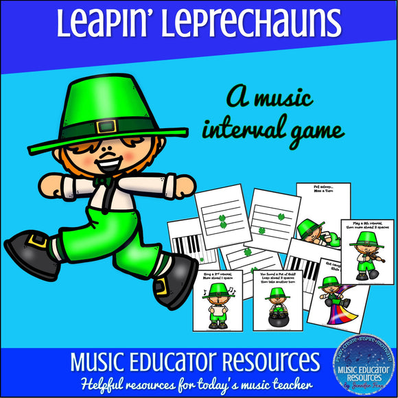 Leapin' Leprechauns |Music Interval Game | St. Patrick's Day