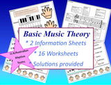 Basic Music Theory (Piano/Keyboard) UK/Aust rhythm terminology
