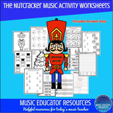 Nutcracker Music Activity Worksheets | Reproducible Studio License