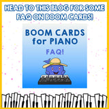 Boom Cards: Finger Patterns and Numbers for Right Hand