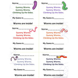 FUN for YOUR Studio Gummy Worm Guessing Game