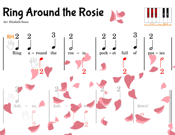 Ring Around the Rosie - Pre-Staff COMBO - INDIVIDUAL LICENSE
