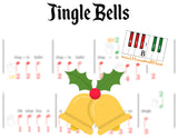 Christmas on the Black Keys - Pre-staff Piano Sheet Music (Secular) - Individual License