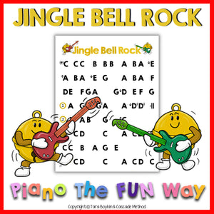 Piano Sheet: Jingle Bell Rock
