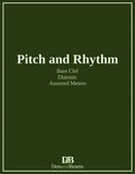 Pitch and Rhythm - Bass Clef (E-Book Copy)