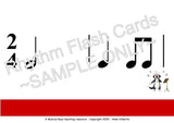 Rhythm Flash Cards - Complete Level 1 - Digital!