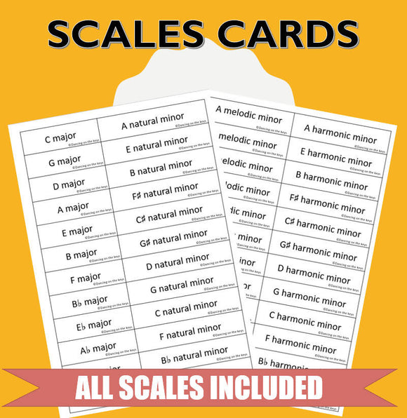 Scales Cards
