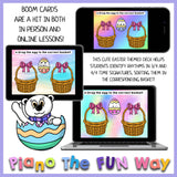 Boom Cards: Easter Eggs in a Basket