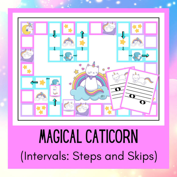 Magical Caticorn | Steps and Skips Game