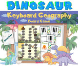 Dinosaur Keyboard Geography