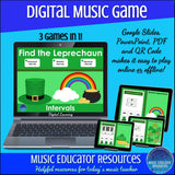 Find the Leprechaun | Intervals | Digital St. Patrick's Day Music Game